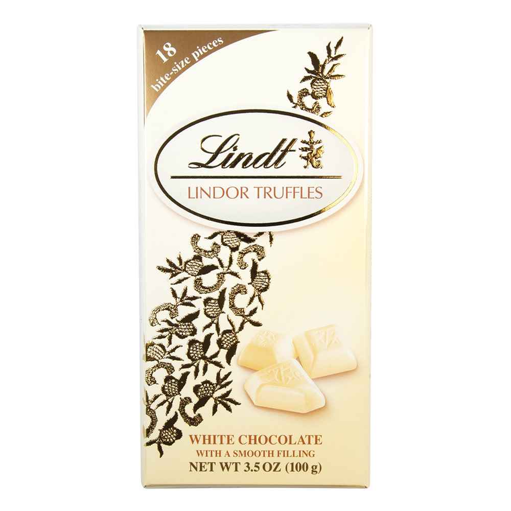 LINDT WHITE CHOCOLATE BAR 0.22 Lbs