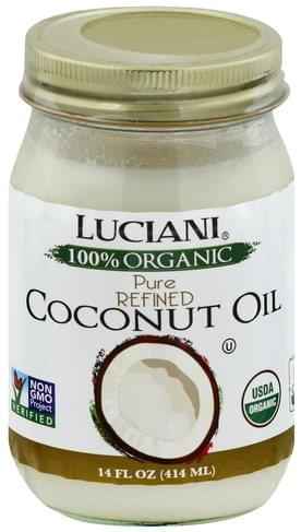 LUCIANI ORGANIC PURE REFINED CCNT OI 0.88 Lbs