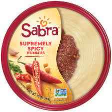 SABRA SUPREMELY HOT HUMMUS 0.63 Lbs
