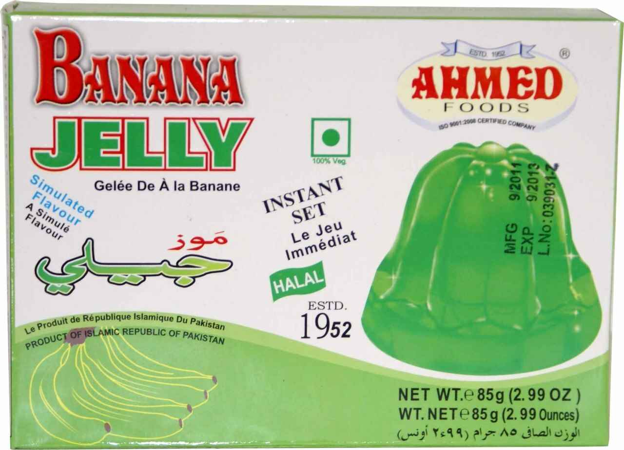 AHMED BANANA JELLY CRYSTALS 0.19 Lbs