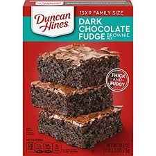 DUNCAN HINES DARK CHOCOLATE FUDGE 1.14 Lbs