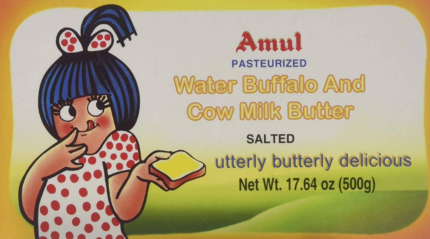 Amul Water Buffalo And Cow Butter 1.1 Lbs