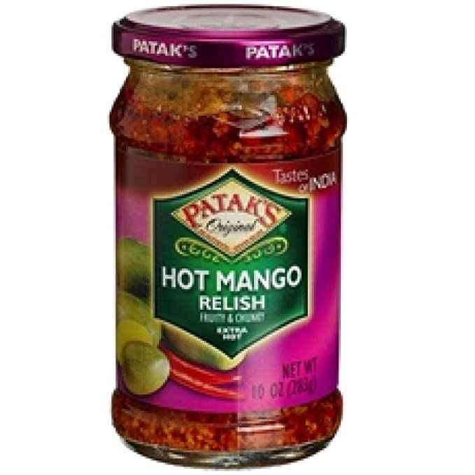 PATAKS EXTRA HOT MANGO RELISH 0.63 Lbs