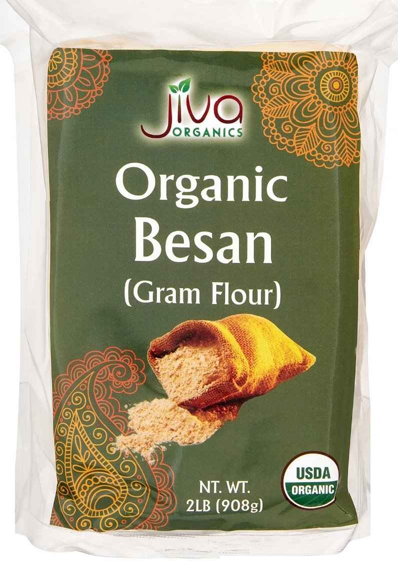JIVA ORGANIC BESAN(GRAM FLOUR) 2 LBS