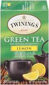 TWININGS LEMON GREEN TEA 0.09 Lbs
