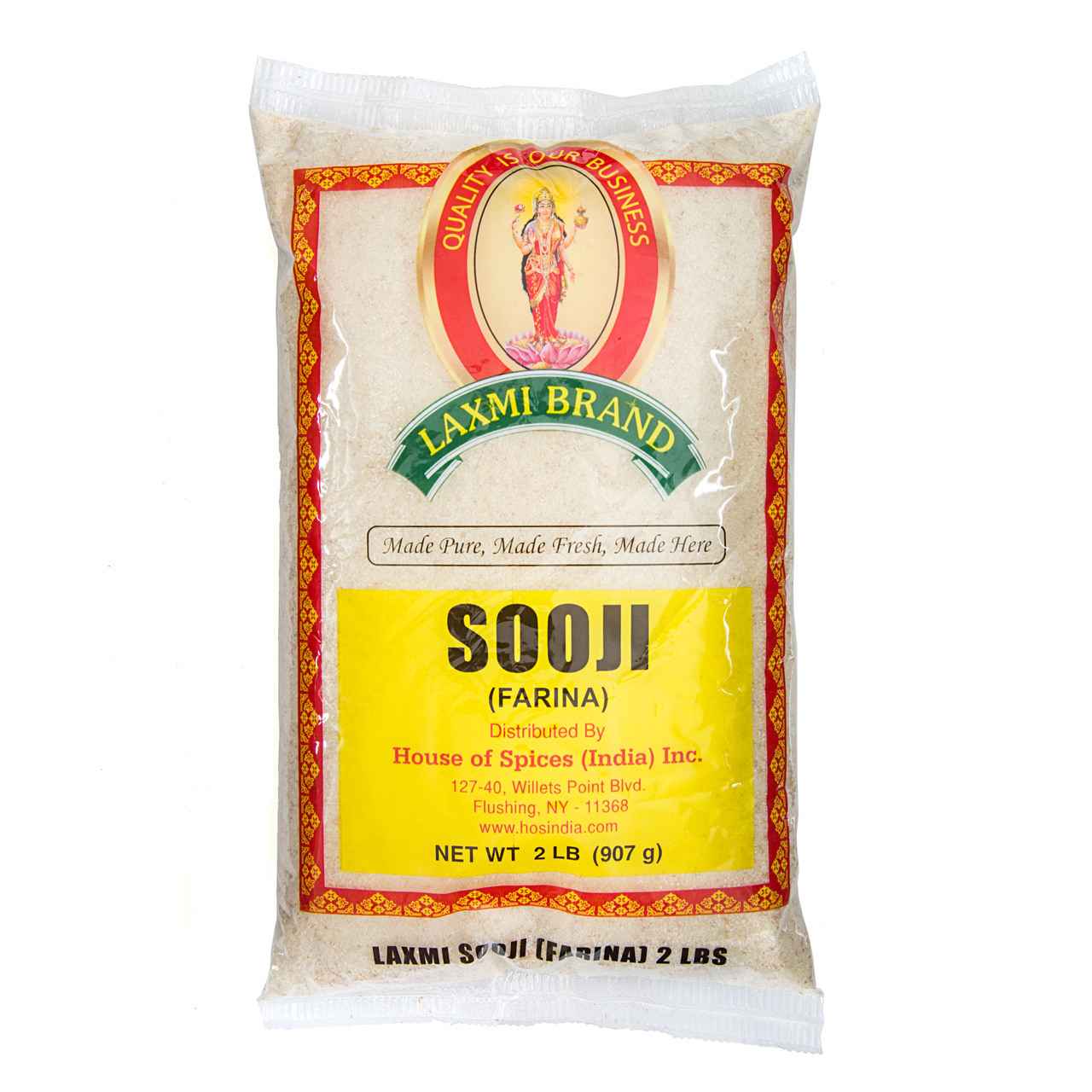 LAXMI SOOJI FARINA 2 Lbs