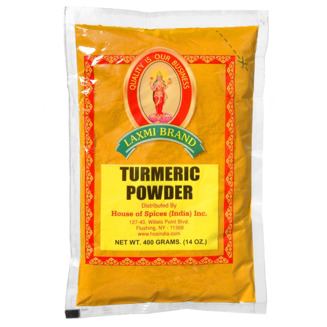LAXMI TURMERIC POWDER 0.44 Lbs