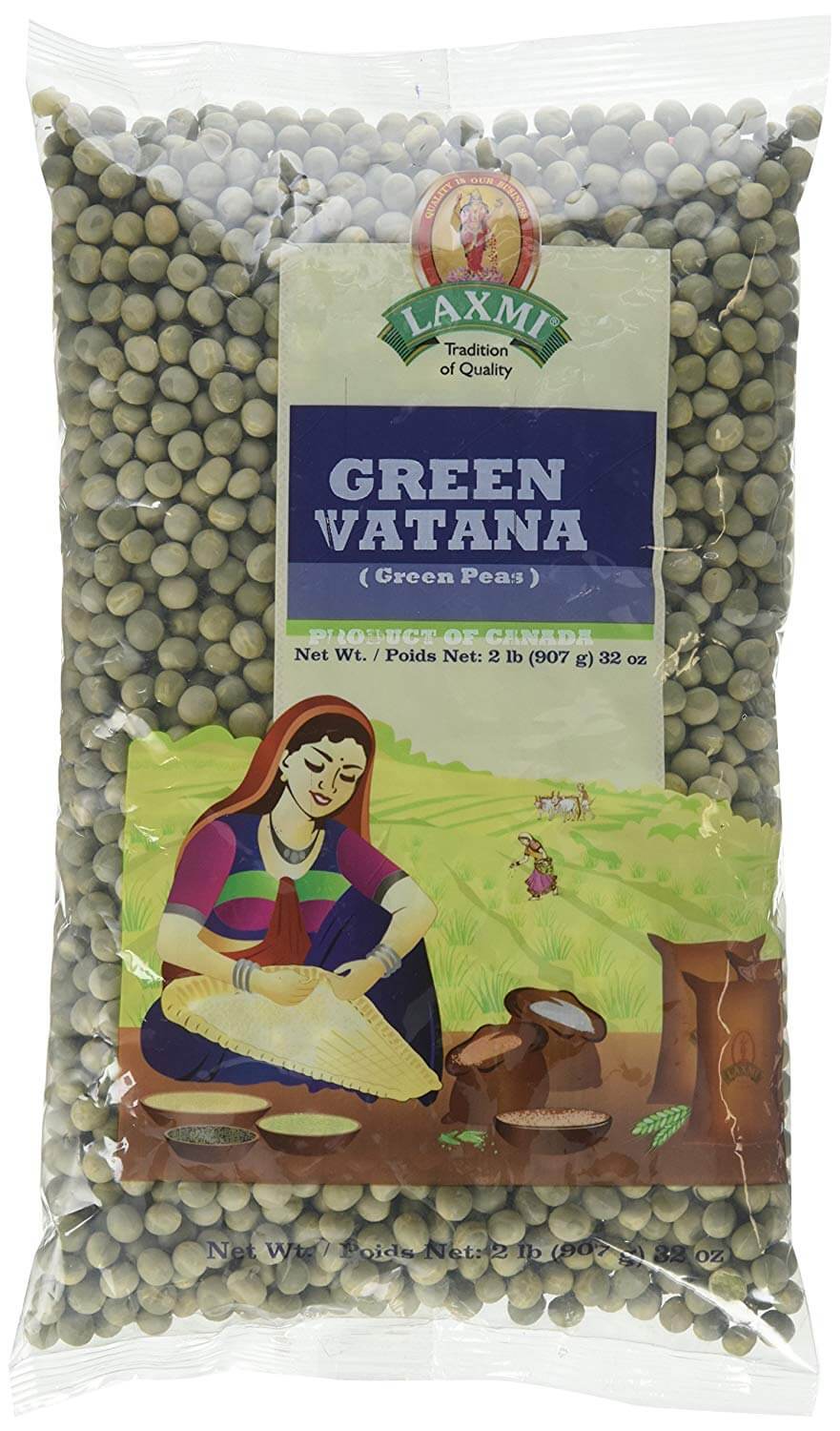 LAXMI GREEN VATANA 2 LBS