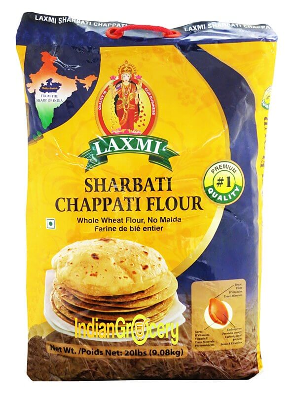ATTA   Laxmi Sharbati Chappati Atta 20 LBS