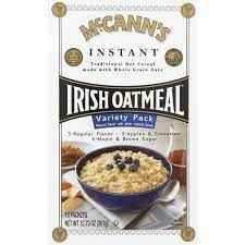 McCANNS IRISH OATMEAL VARIETY PACK 0.8 Lbs