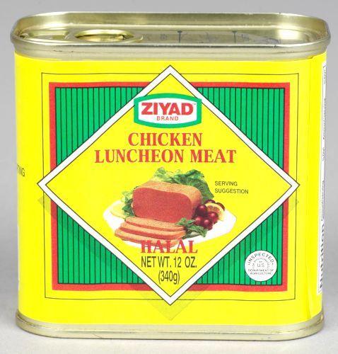 ZIYAD CHICKEN LUNCHEON MEAT 0.75 Lbs