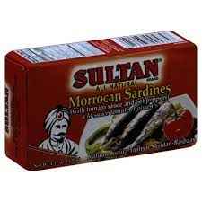 SULTAN MOROC SARDINES TOMATO PEPPR 0.27 Lbs