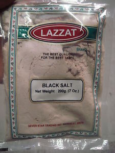 SALT   LAZZAT BLACK SALT 0.44 Lbs