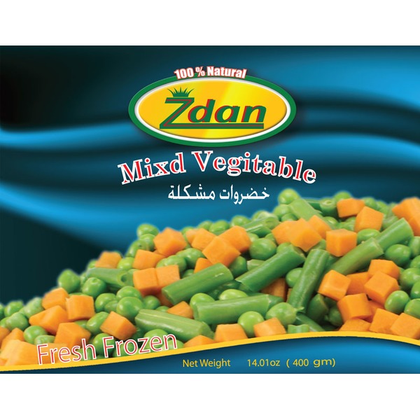 Vegetables   Zdan Mixed 0.88 Lbs