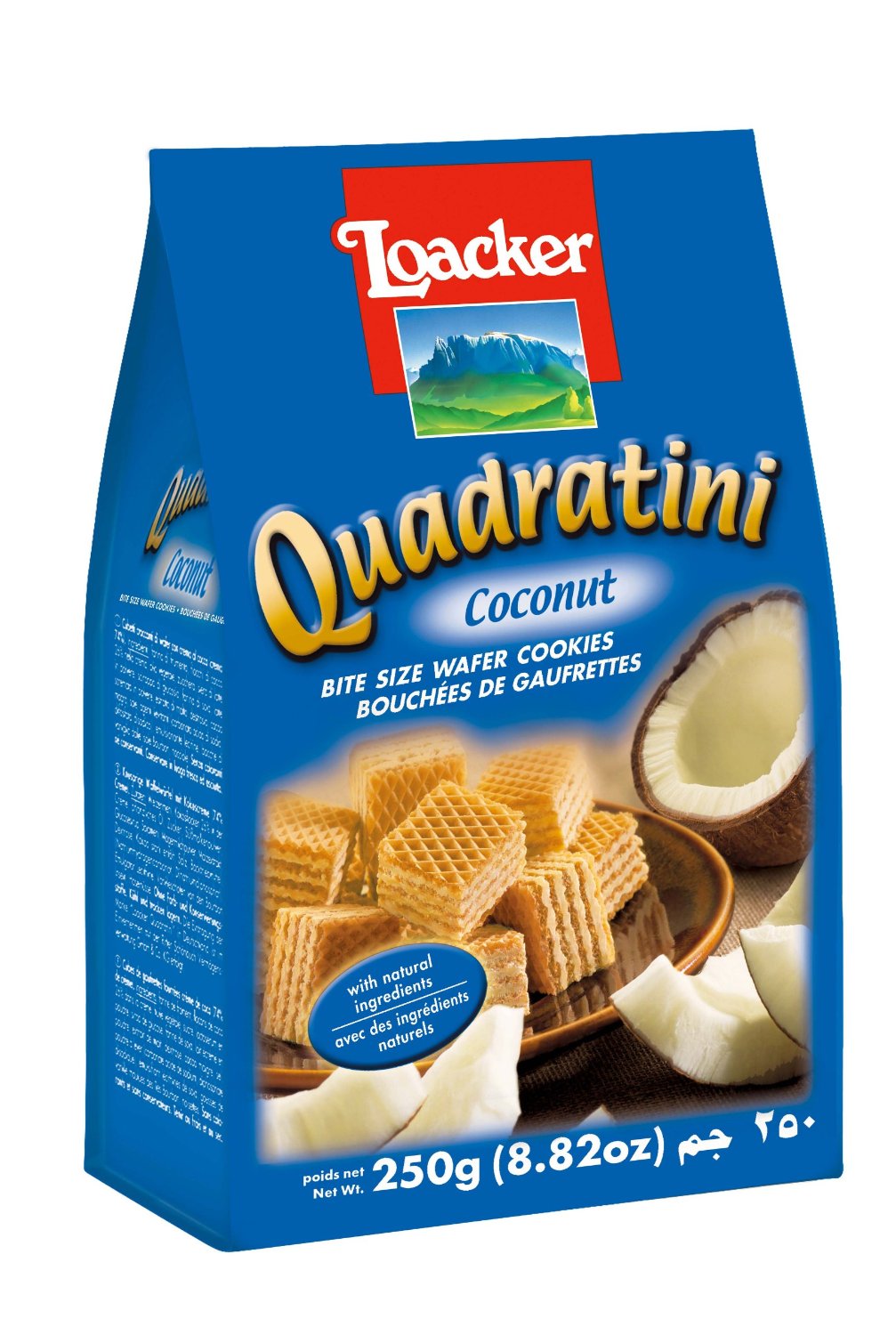 LOACKER QUADRA COCONUT WAFERS 0.55 Lbs