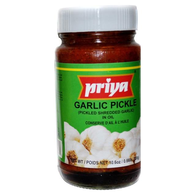 PRIYA GARLIC PICKLE OIL 0.66 Lbs