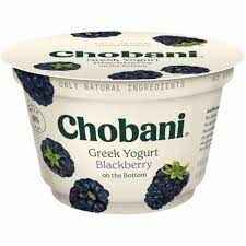 CHOBANI BLACKBERRY 0.33 Lbs