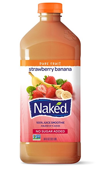 Naked Strawberry Banana Juice 4 Lbs