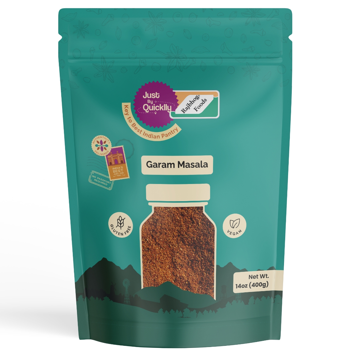 Just By Quicklly Garam Masala 14 OZ