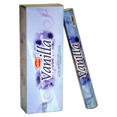 HEM VANILLA INCENSE 6 Each
