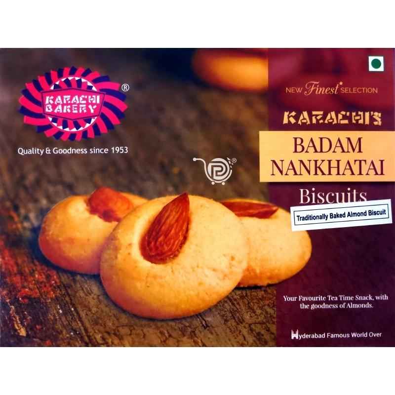 KARACHI BAKERY BADAM NANKHATAI 0.55 Lbs