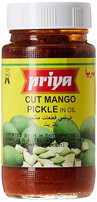 PRIYA CUT MANGO PICKLE 0.66 Lbs