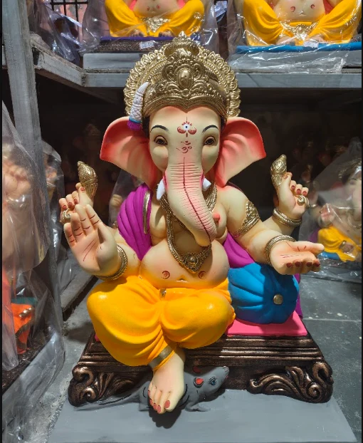 12 Inch Single Load Ganpati Murti