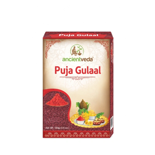 Ancient Veda Puja Gulaal Traditional Puja Essential