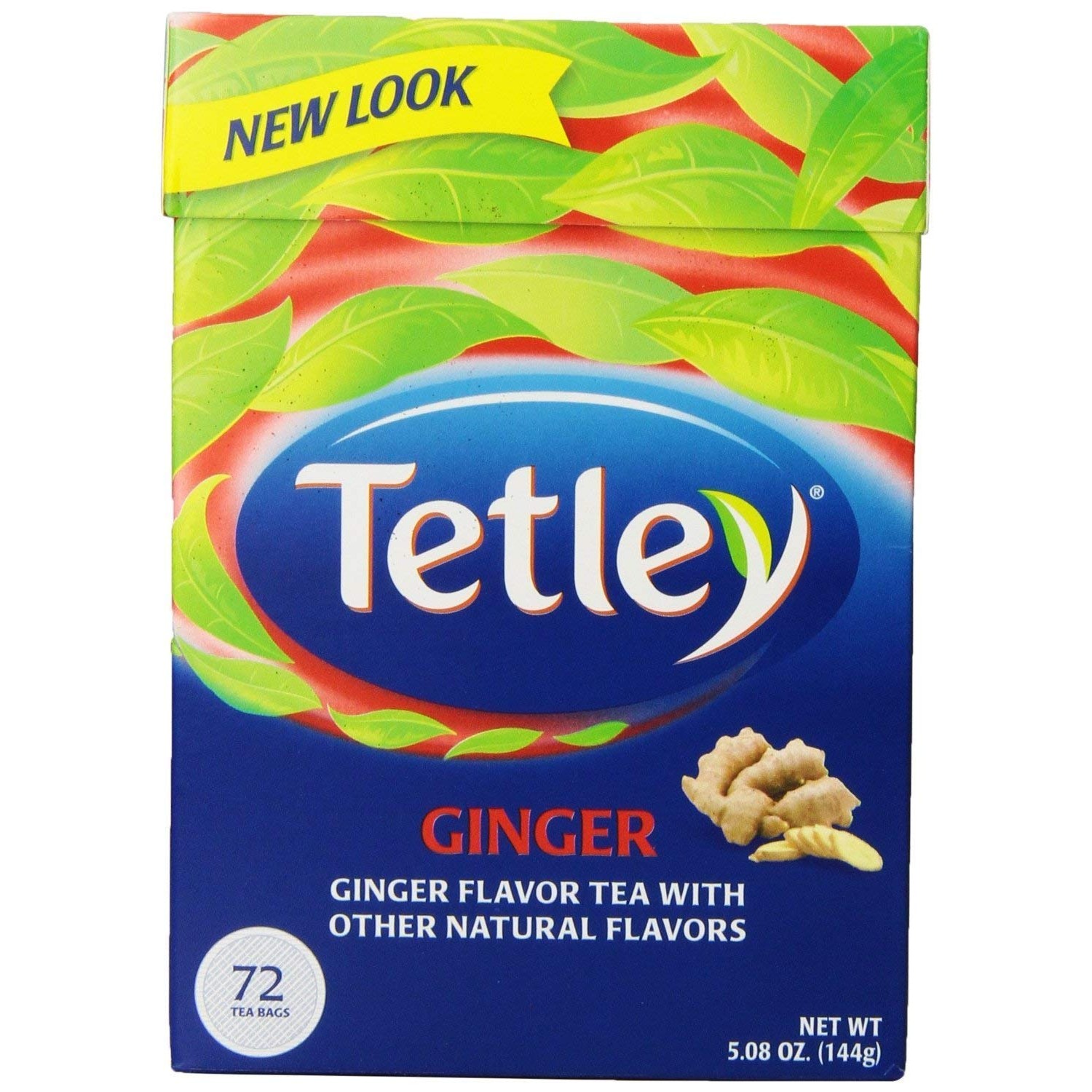Tetley Ginger 72 BAG