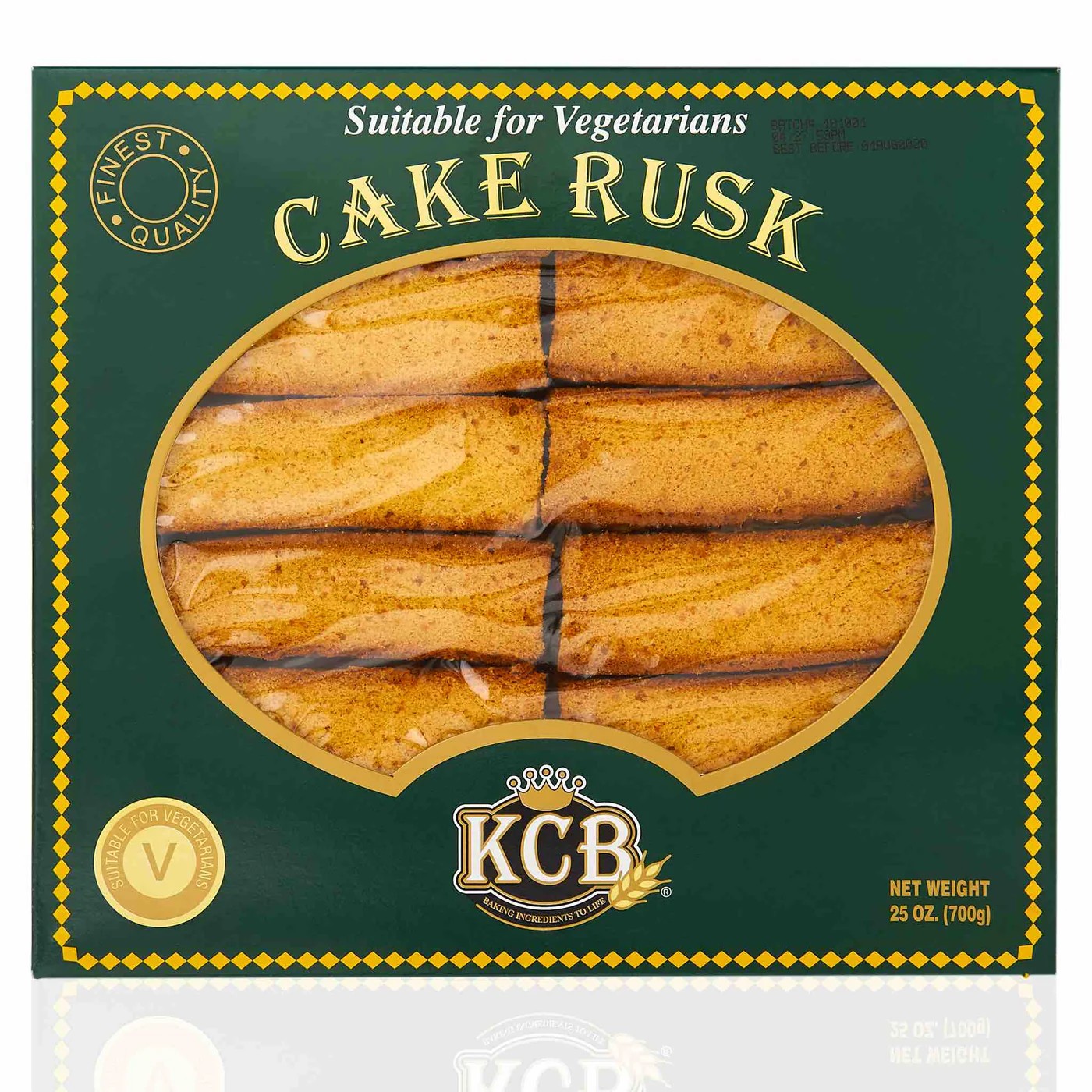 KCB Cake Rusk 20 OZ