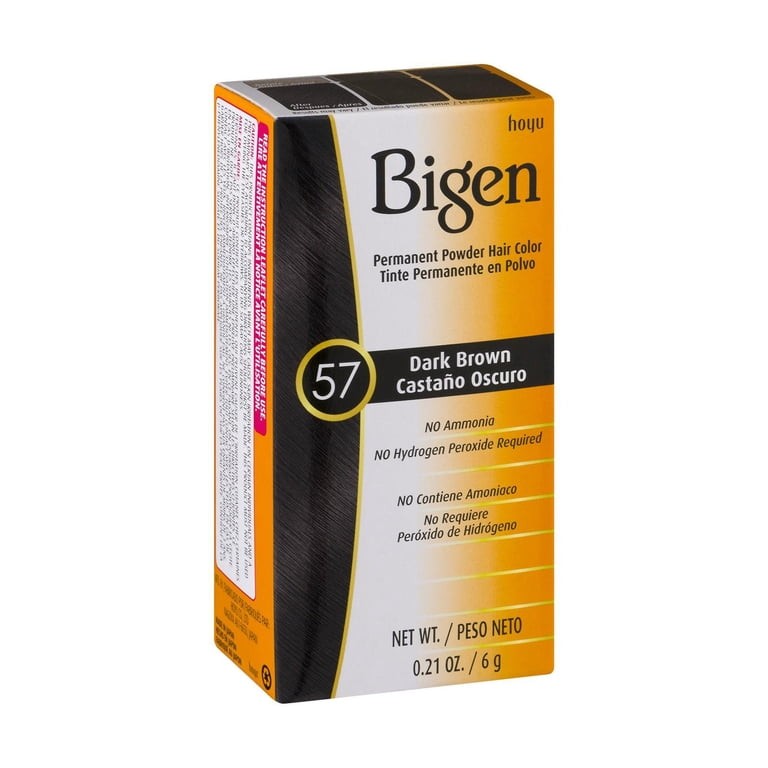 BIGEN HAIR DYE 57 (DARK BROWN) 6 GM
