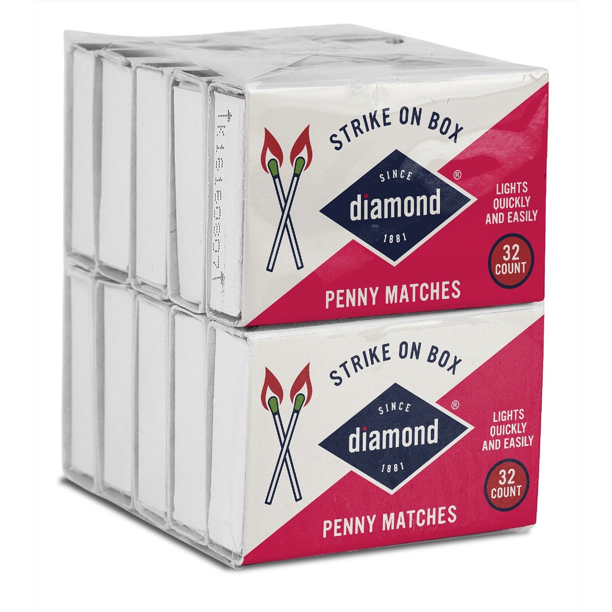 MATCH BOX DIAMOND/PARADE POCKET/HOME SMART SMALL 10 COUNT