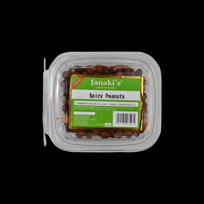 Janaki Spicy Peanuts 10 OZ