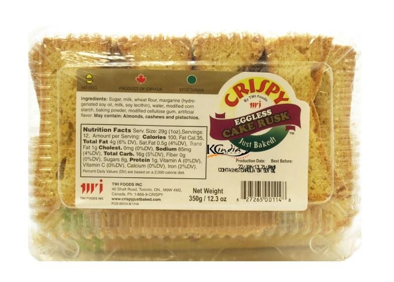 EGGLESS CAKE RUSK 350 GM