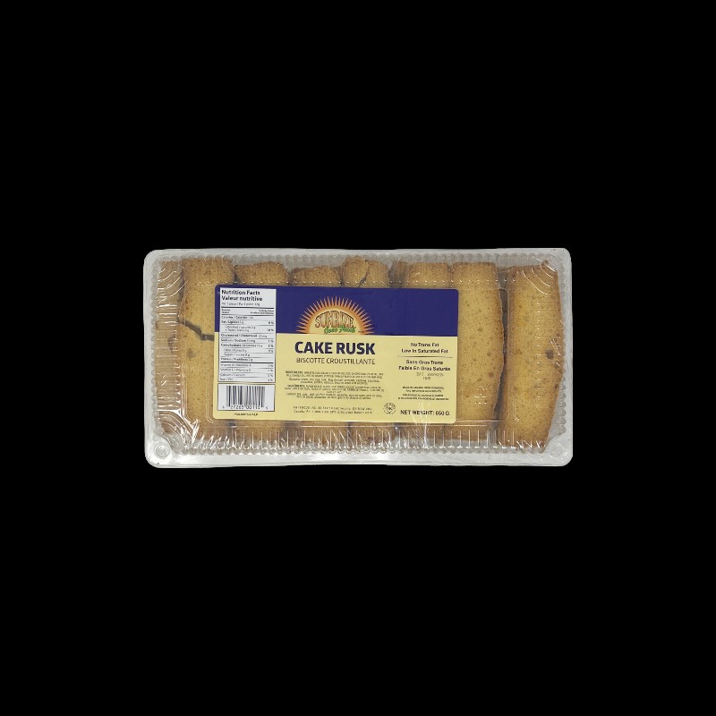 SUNRIZE CAKE RUSK 650 GM