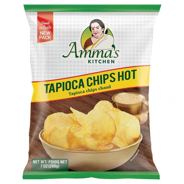 AMMAS TAPIOCA CHIPS 200 GM