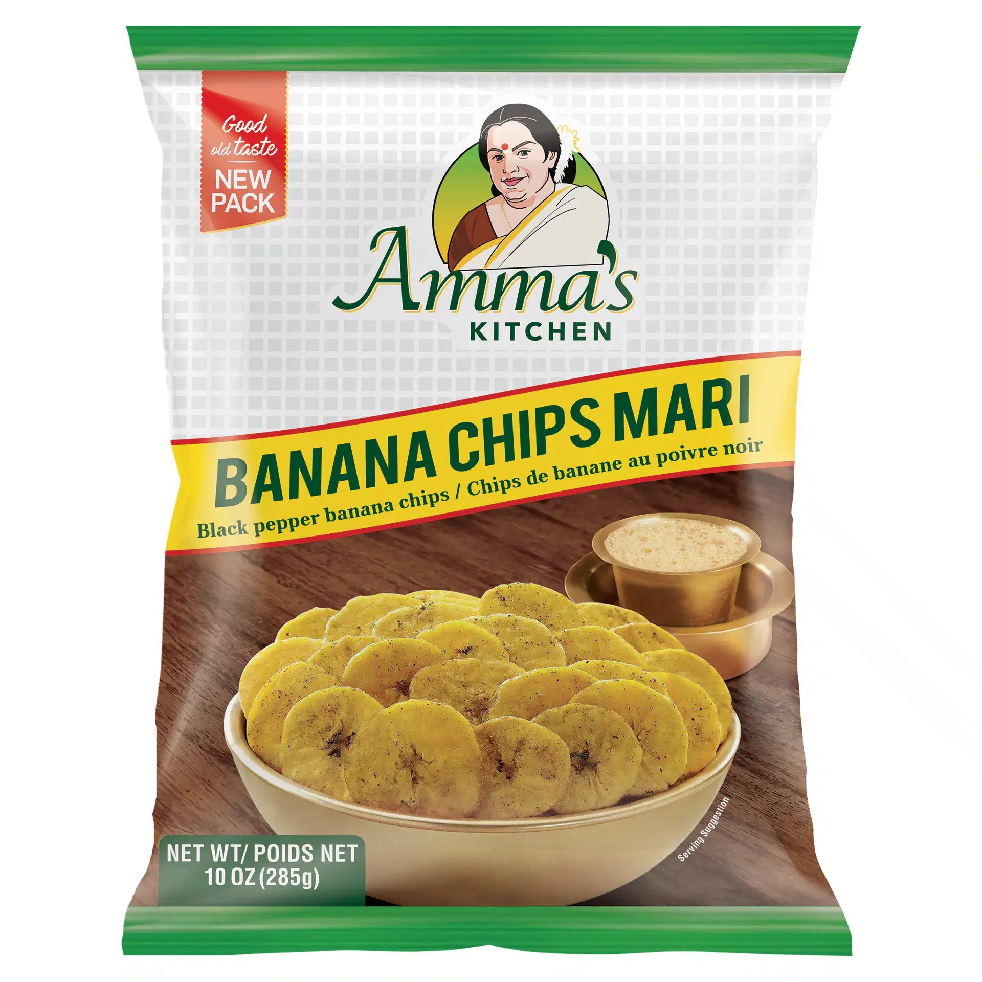 AMMAS BANANA CHIPS MARI 285 GM