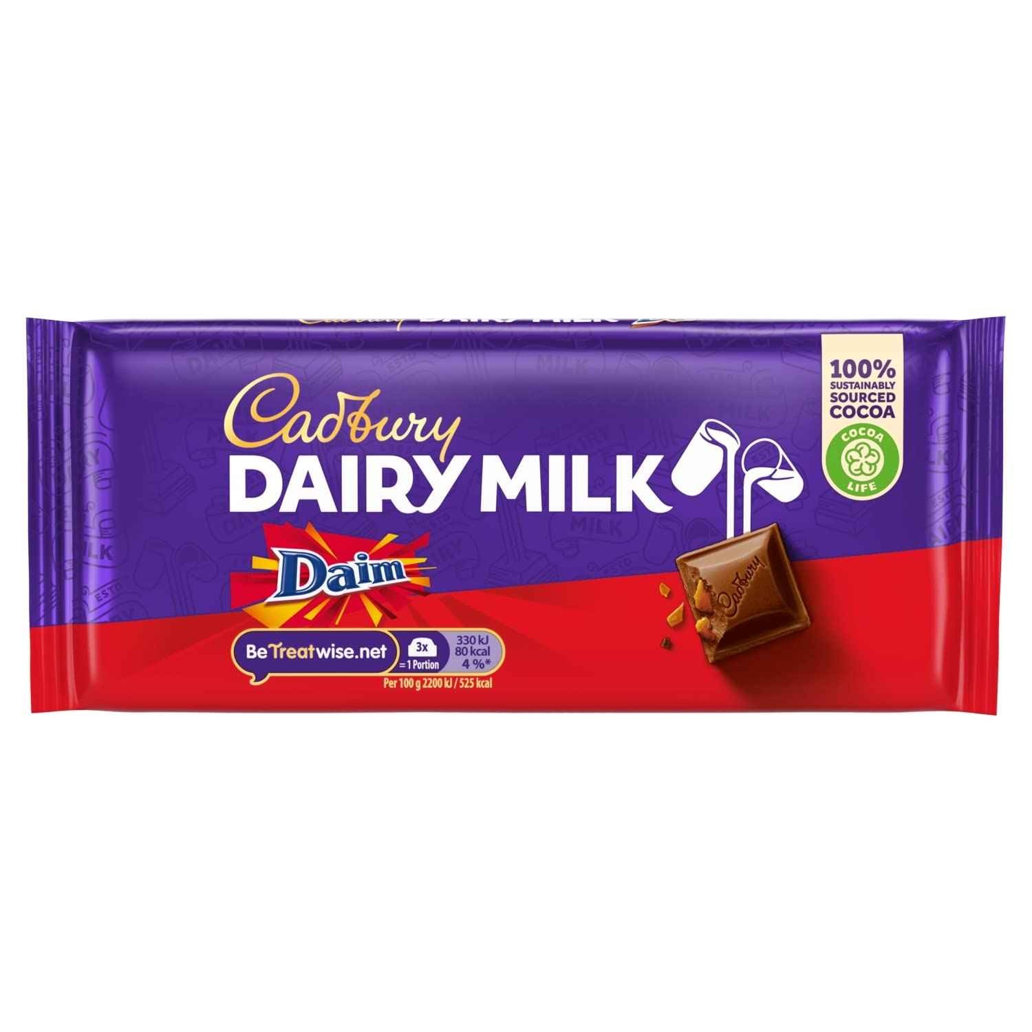 CADBURY DAIRY MILK 120 GM