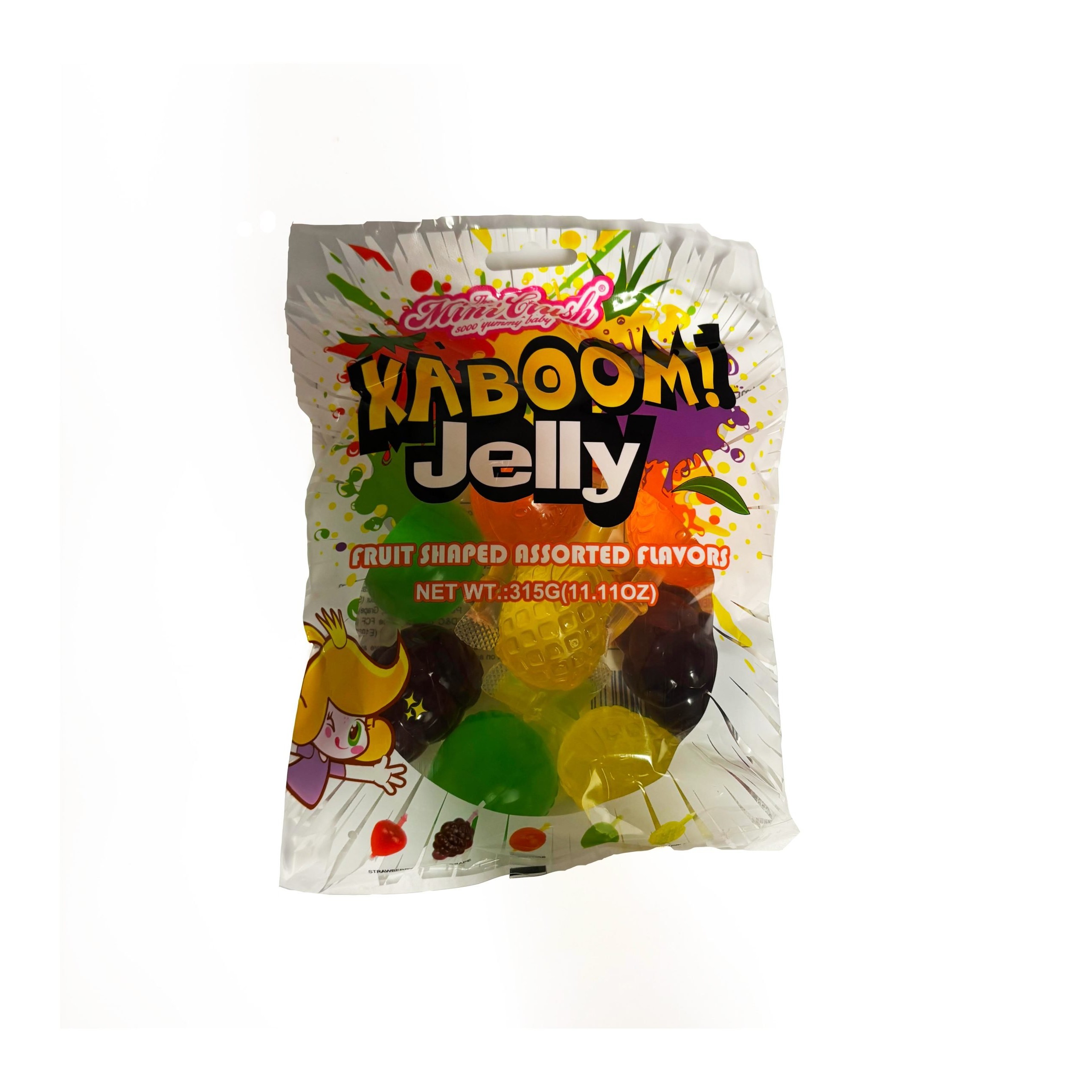 Jelly Fruit Shaped Assorted Flavors  315 GM