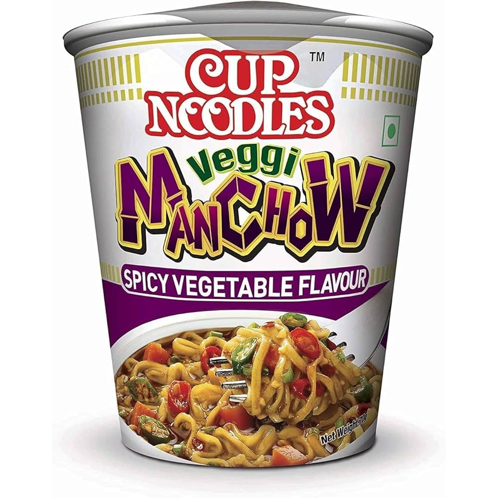 Nissin Cup Noodles Veggi Manchow 70 GM