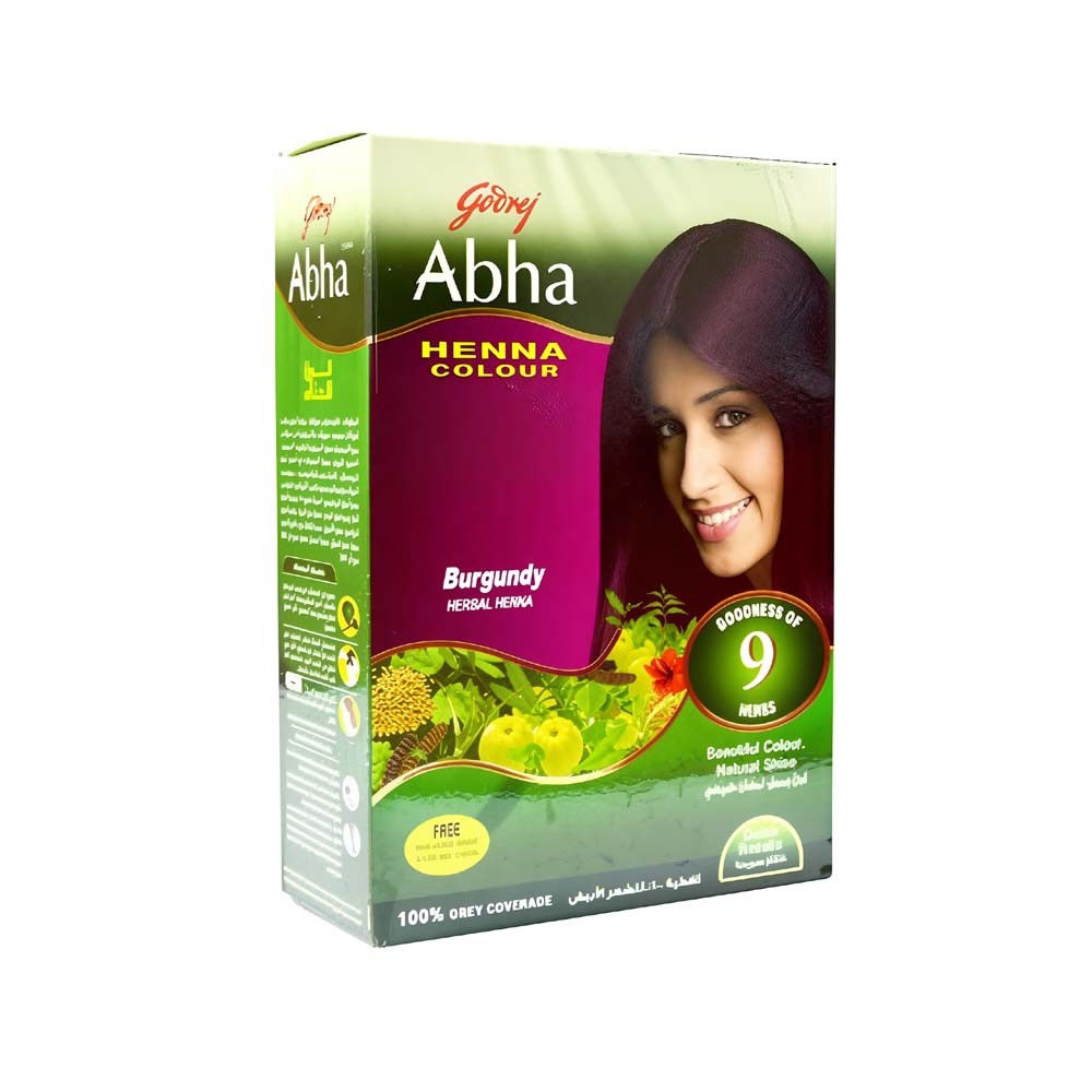 Godrej Abha Henna Colour Bugundy 60 GM