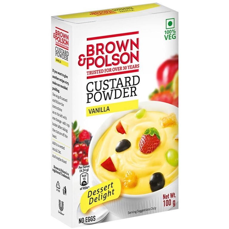 Brown N Polson Custard Powder 100 GM