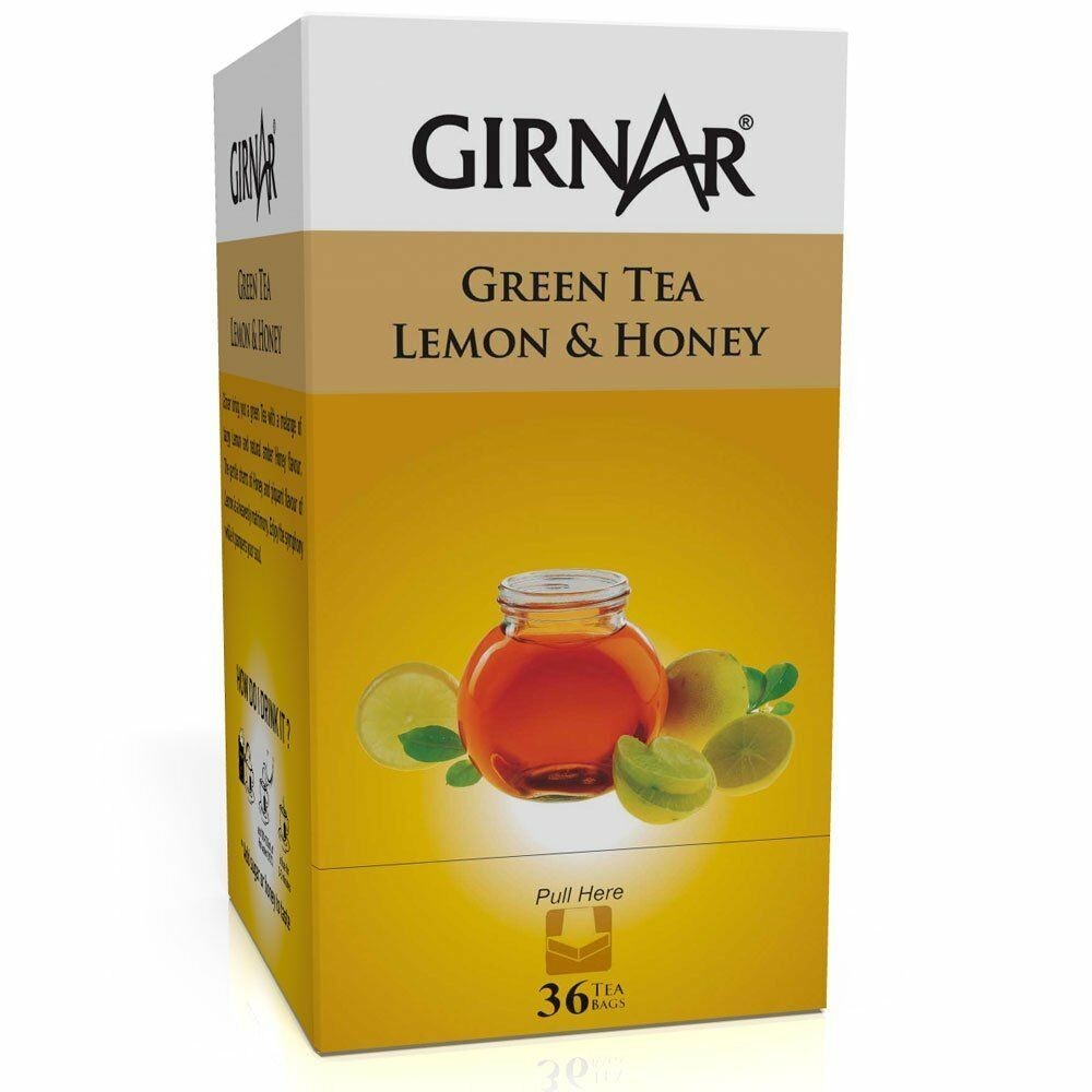 GIRNAR GEEN TEA LEMN HONEY 36 BAG