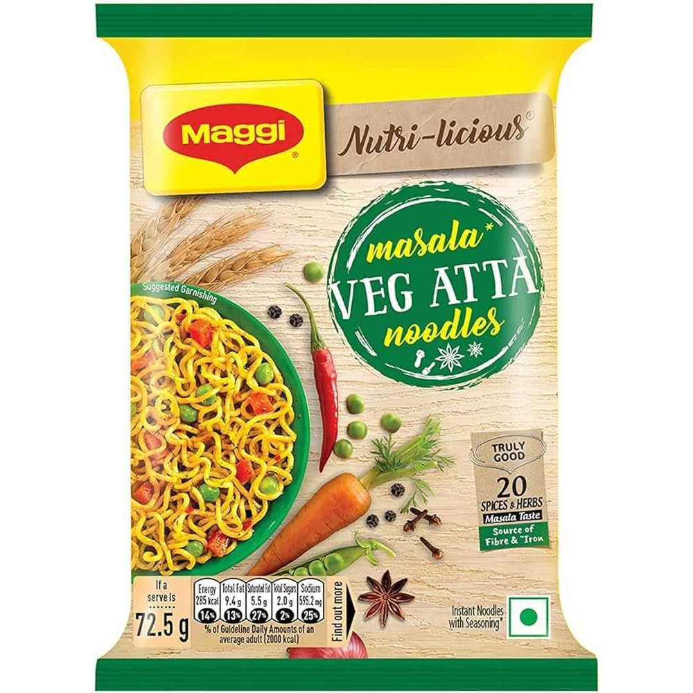 MAGGI MASALA VEG ATTA SMALL PACK 72.5 GM