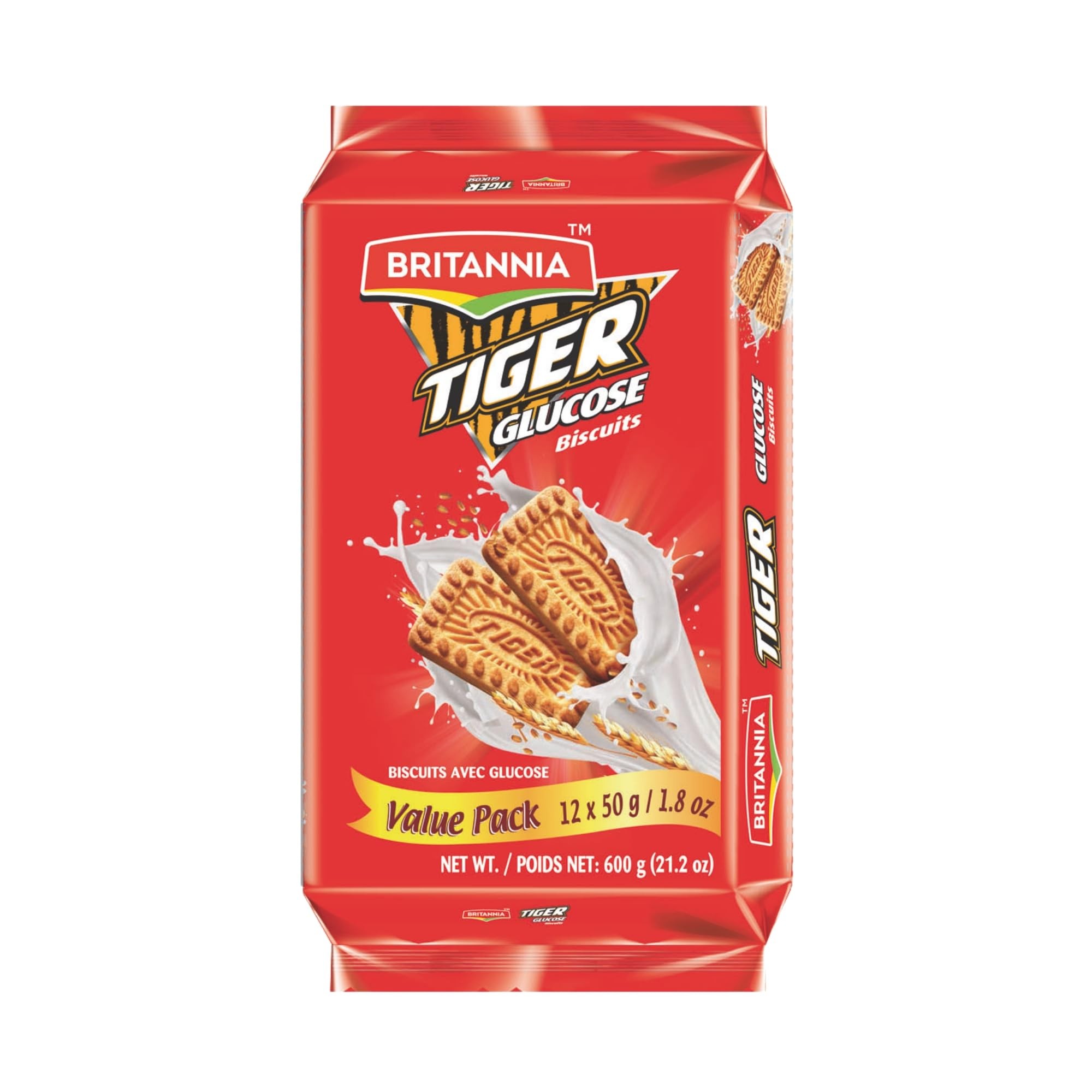 Britannia Tiger Glucose Biscuit 600 GM