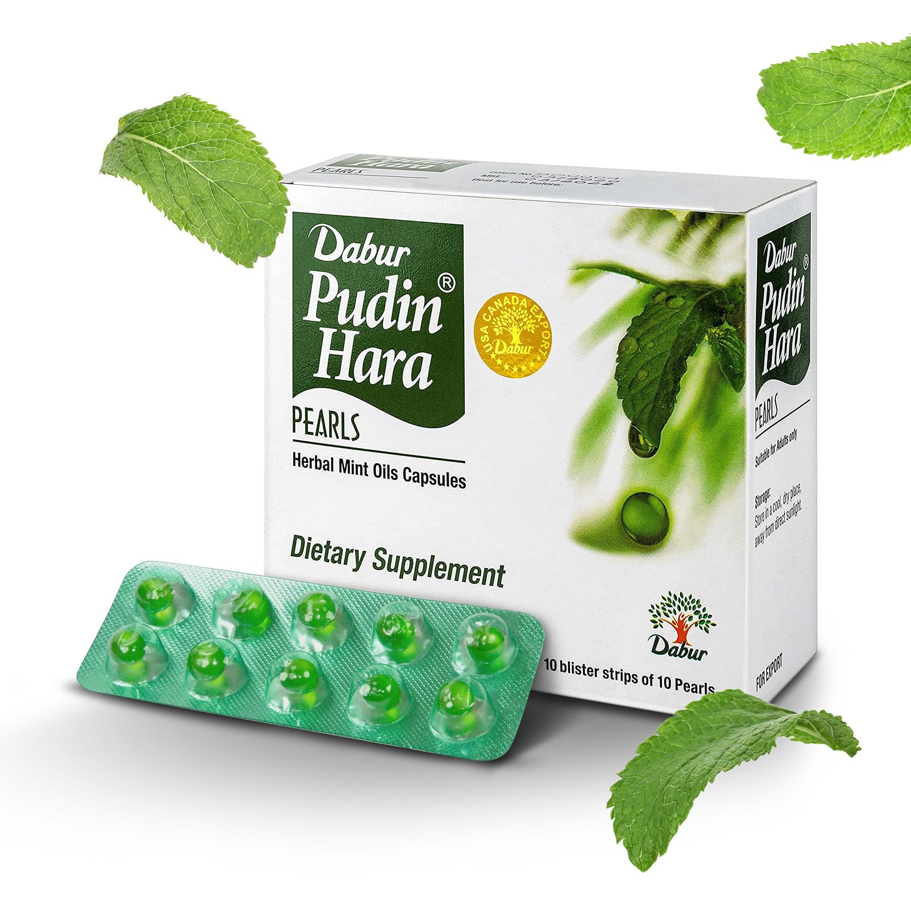 Pudin Hara Pearls 100 COUNT