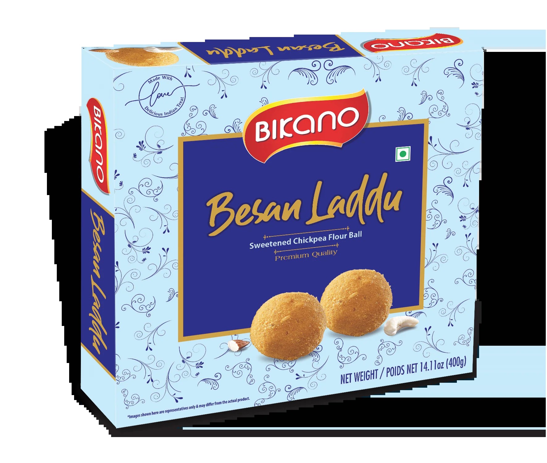 Bikano Besan Laddu 400 GM