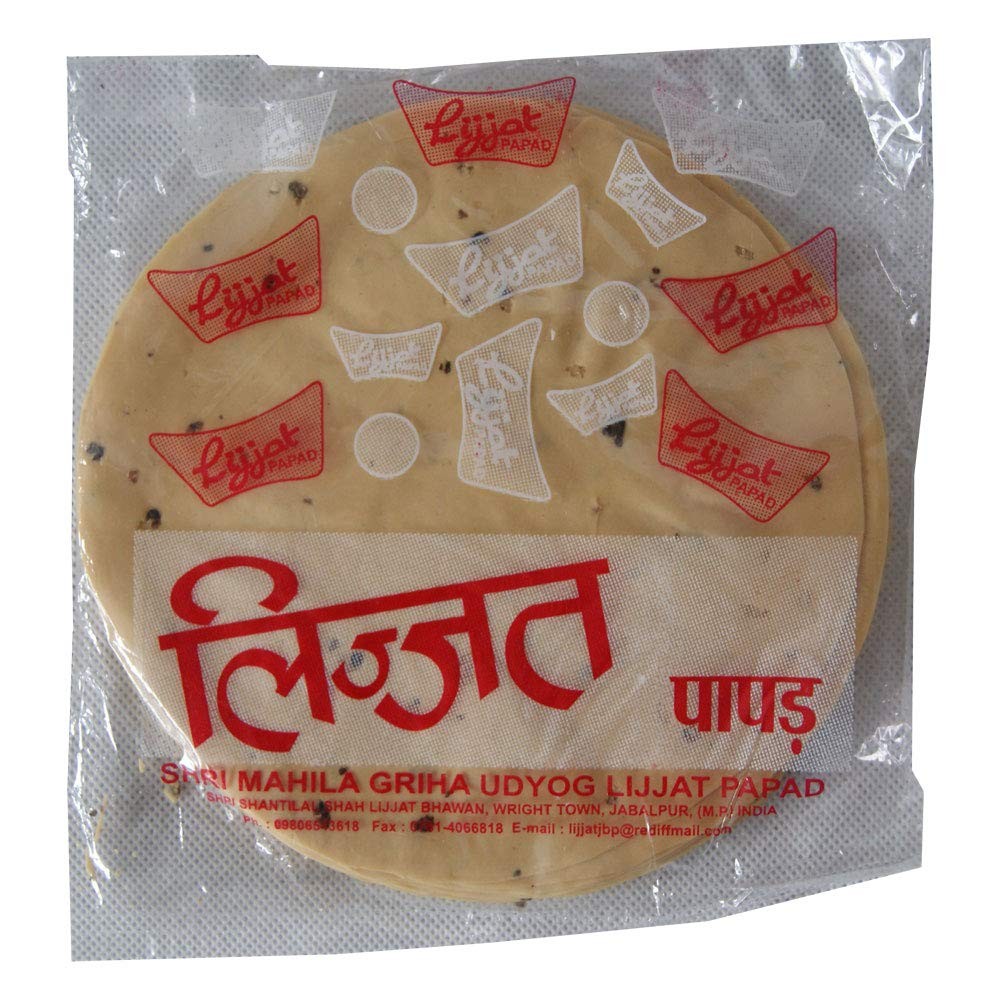Lijjat Papad Cumin 200 GM