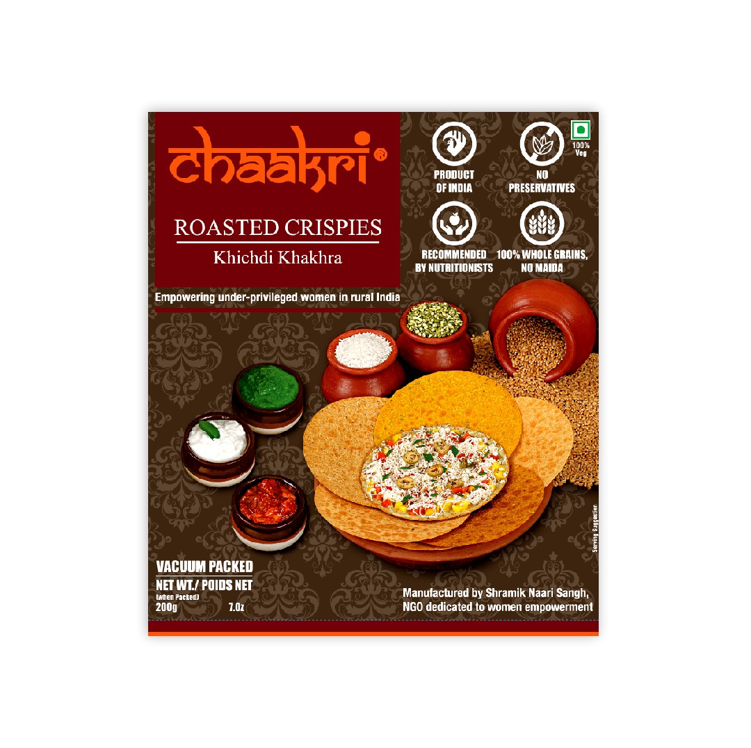 CHAAKRI ROASTED KHICHDI KHAKHRA 200 GM