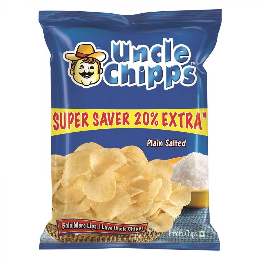 Uncle Chipps Plain Salted 1 EACH